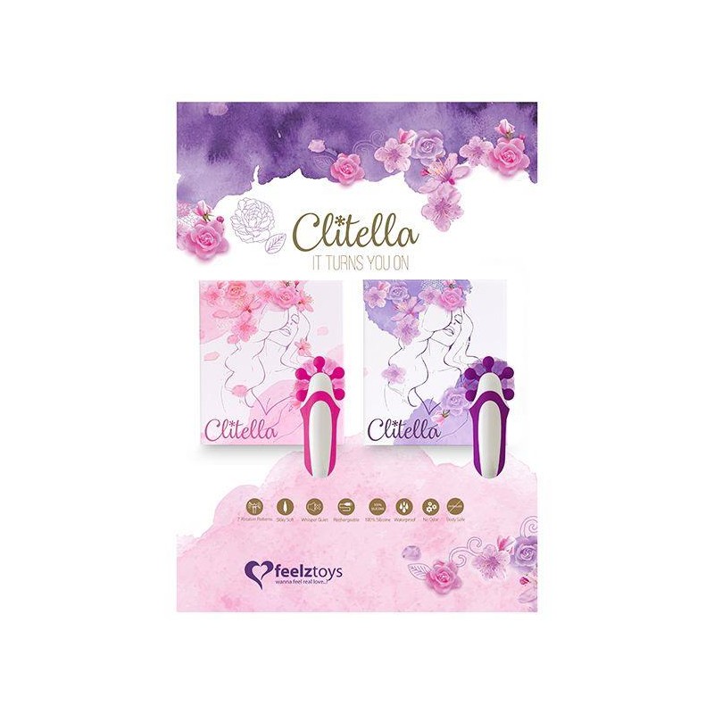 FeelzToys - Clitella Oral Clitoral Stimulator Pink